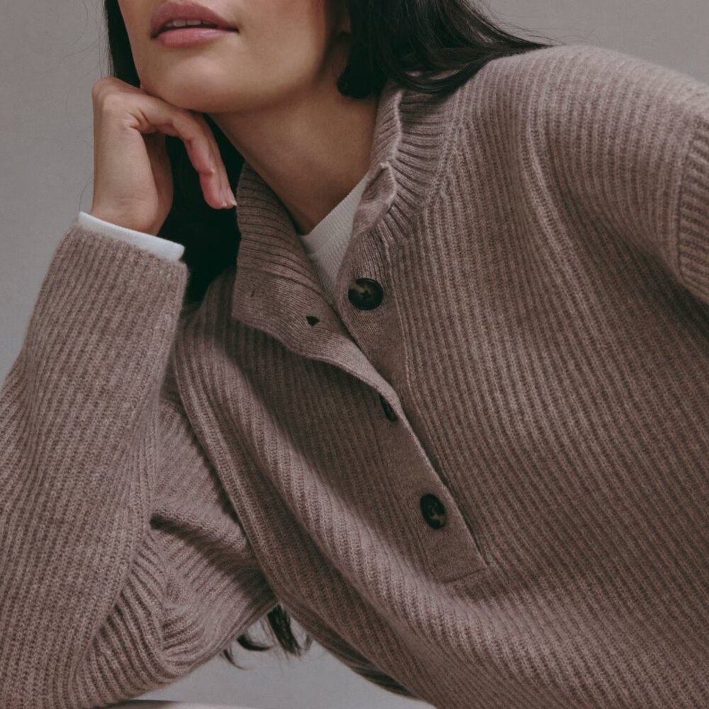 Everlane Wool Cashmere Henley